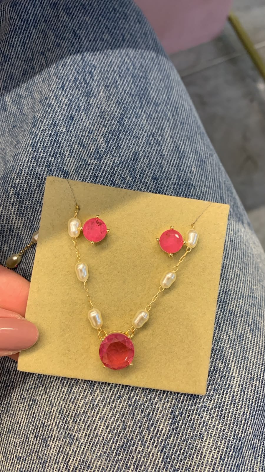 Conjunto pérola 