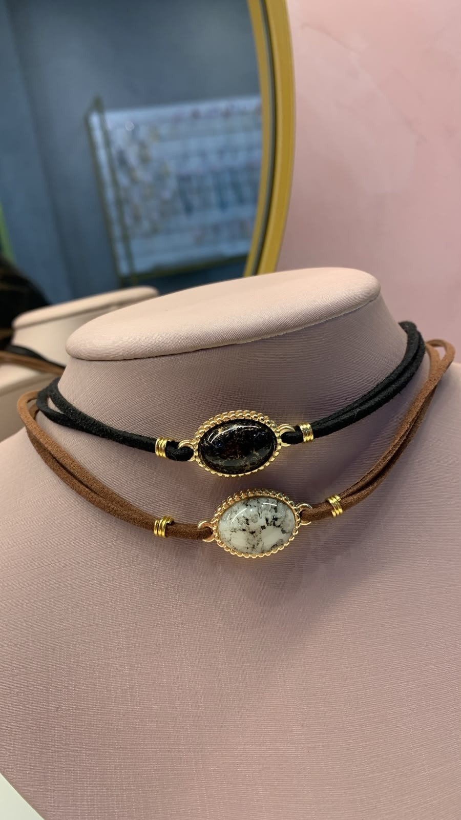 Choker pedra 