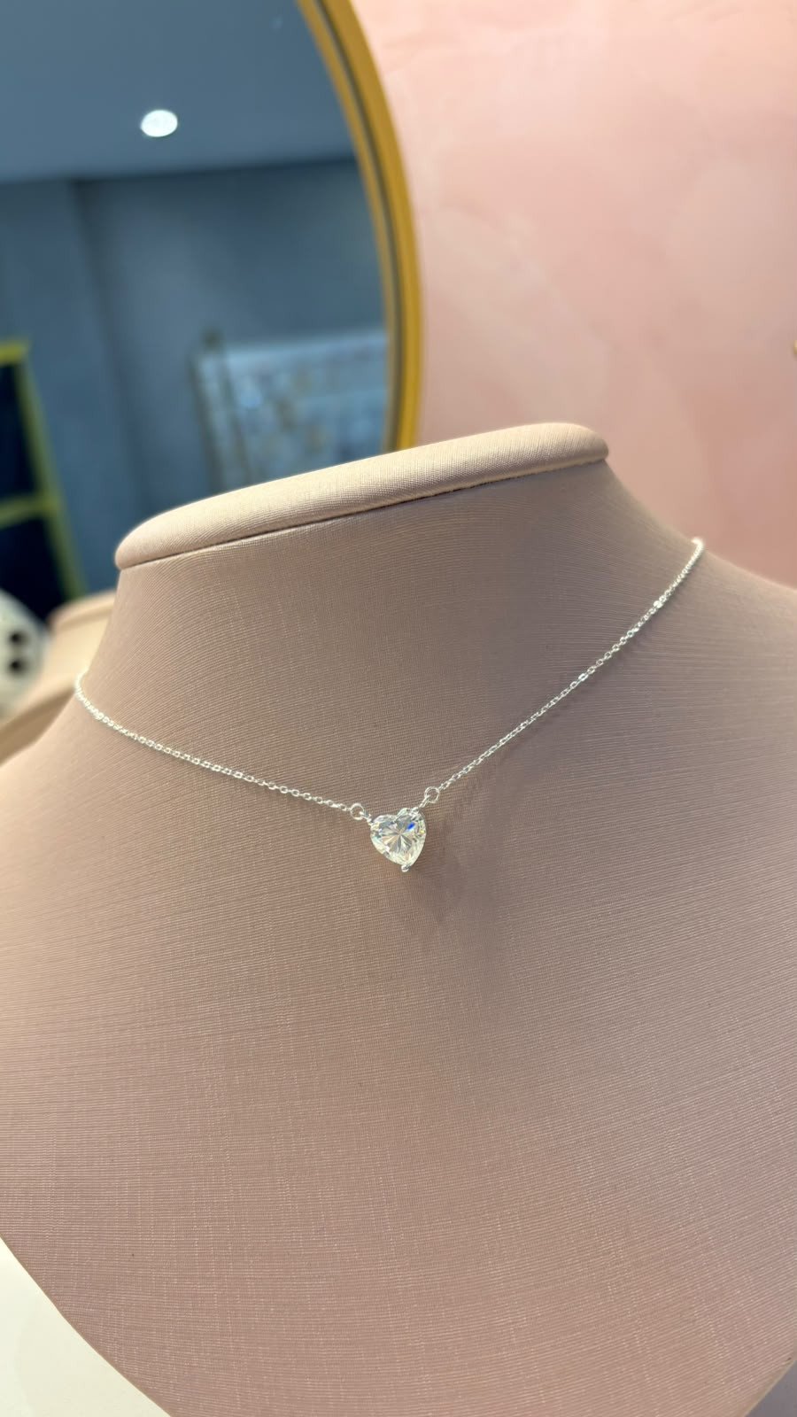  Colar Moissanite 