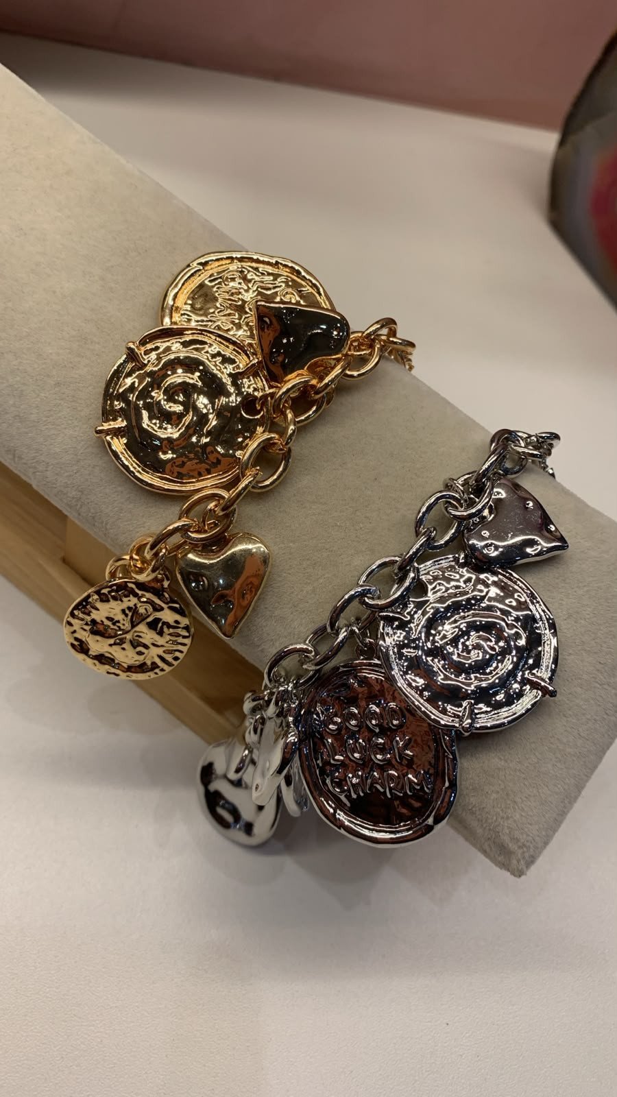 Pulseira moedas