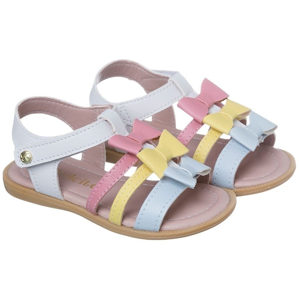 036.077.0078-BRANCA/LAÇOS COLORIDOS