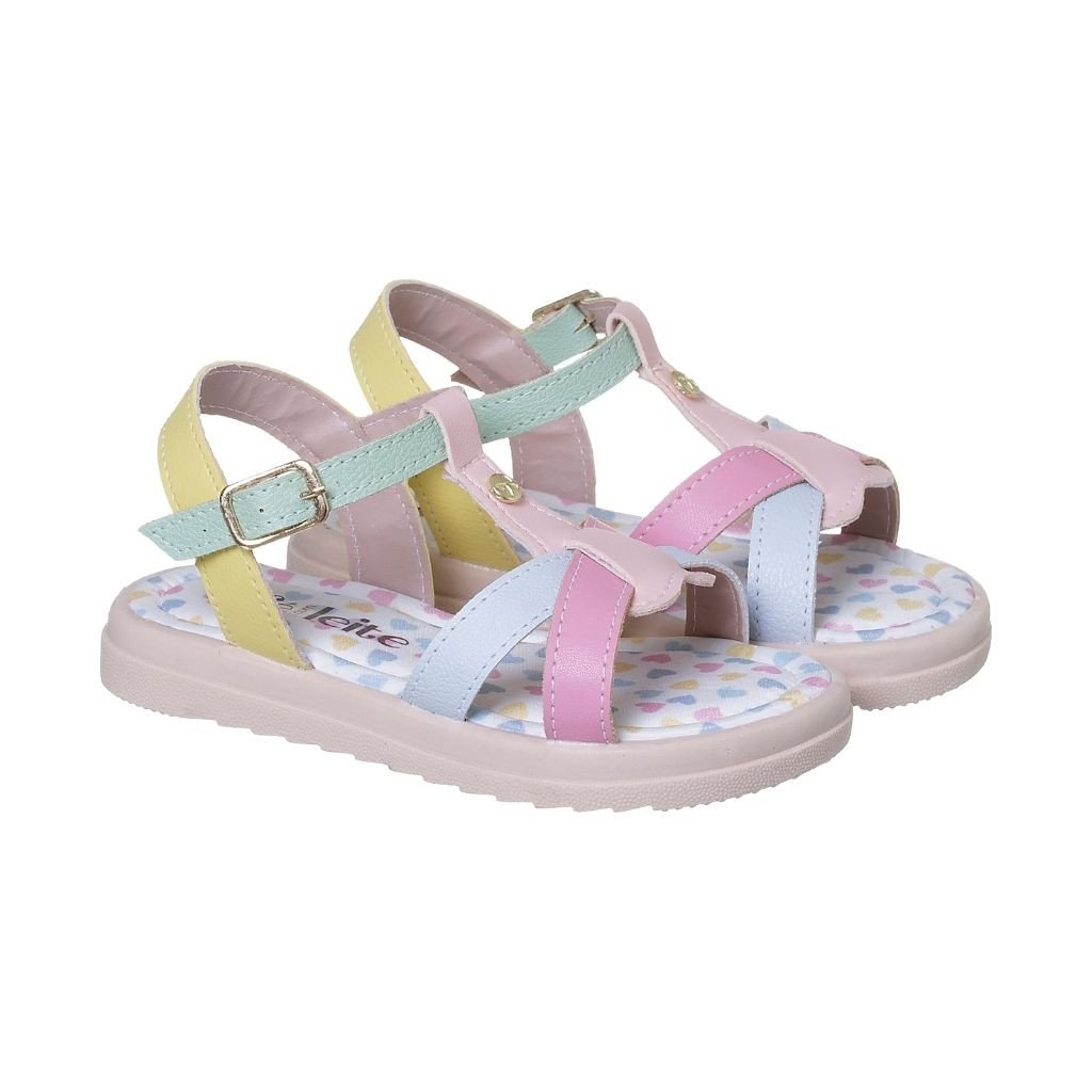 021.010.0084 - Sandália Flatform Colorida