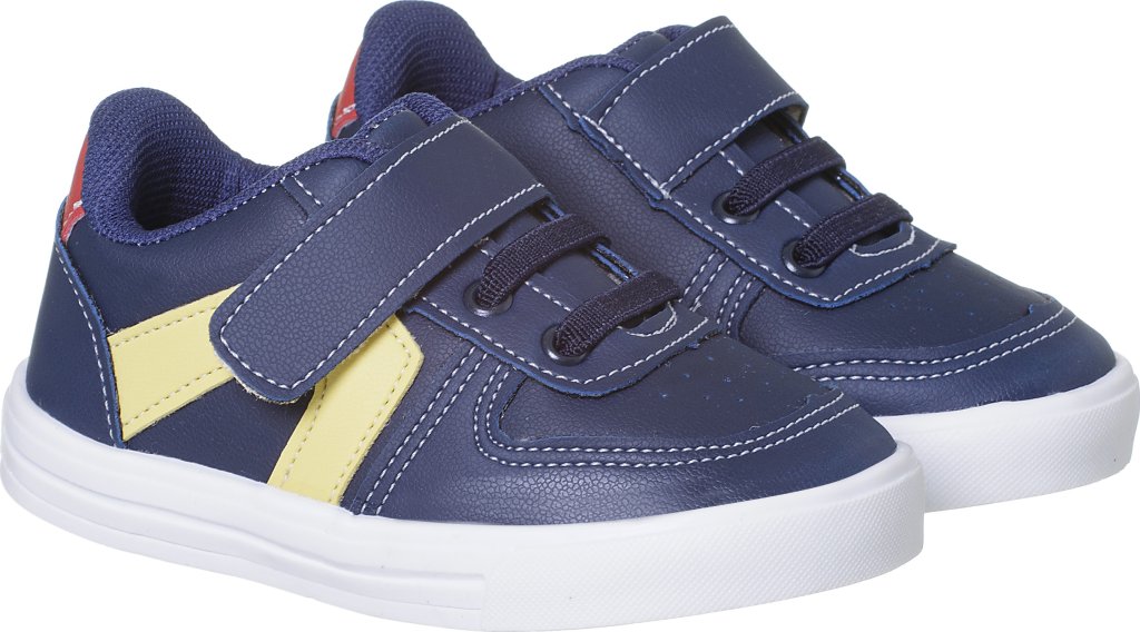020.014.0005-Tenis Infantil Casual Doce Encanto Marinho/Amarelo