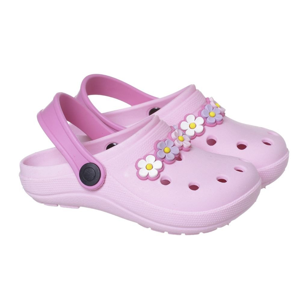 040.049.0161-Babuche Flores Rosa/Pink 