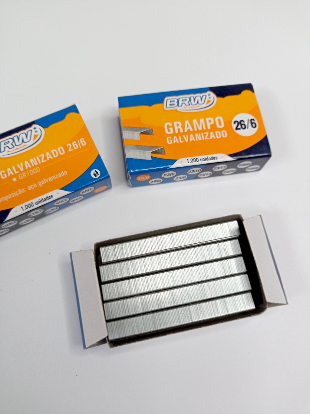 Grampos Galvanizados BRW 26/6