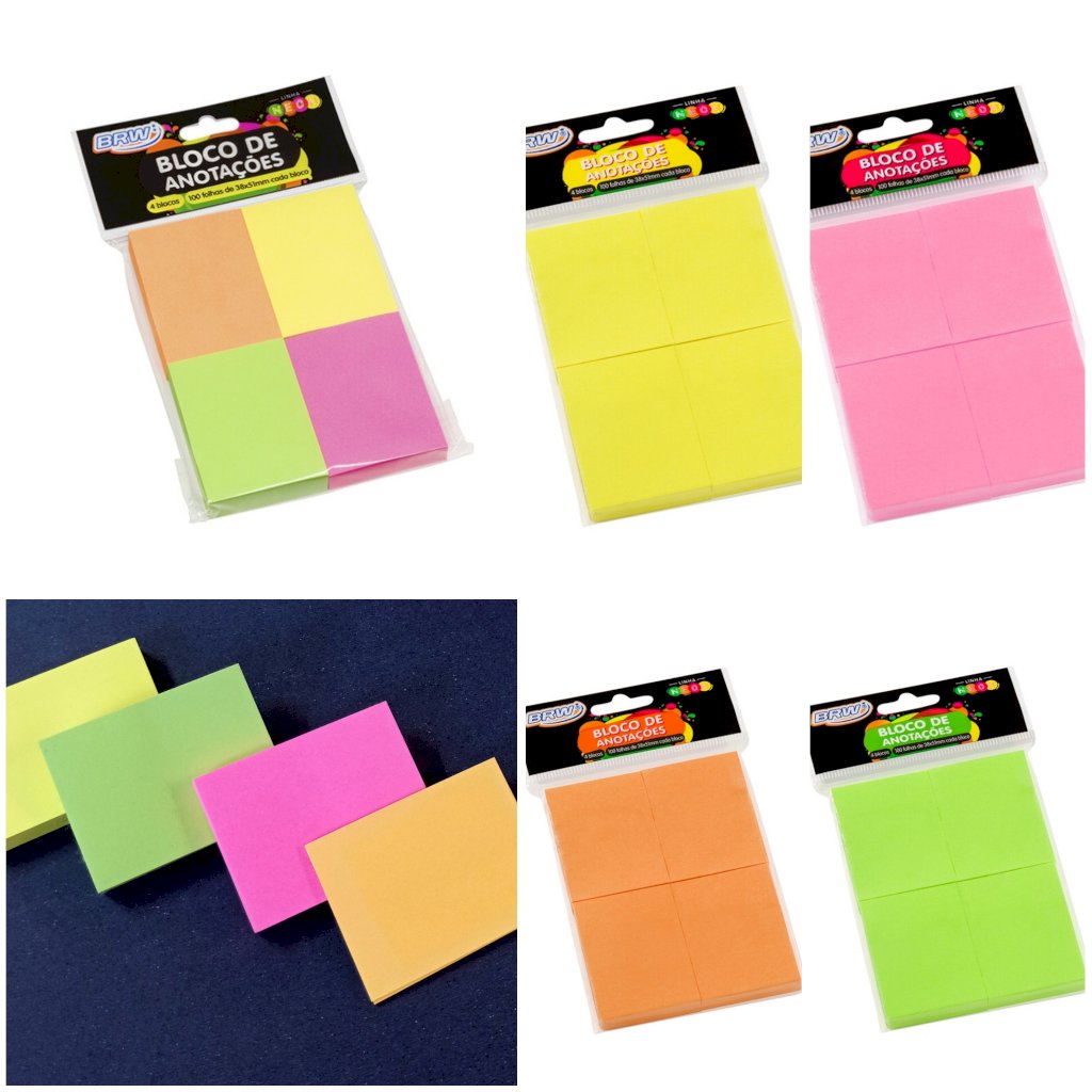 Bloco de Anotações 38X51 - BRW