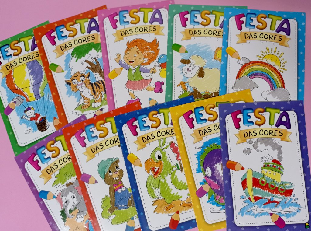 Kit Festa das cores
