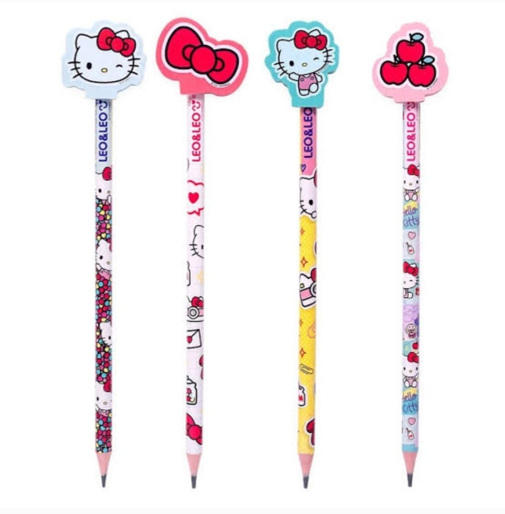Lápis Hello Kitty (com ponteira)
