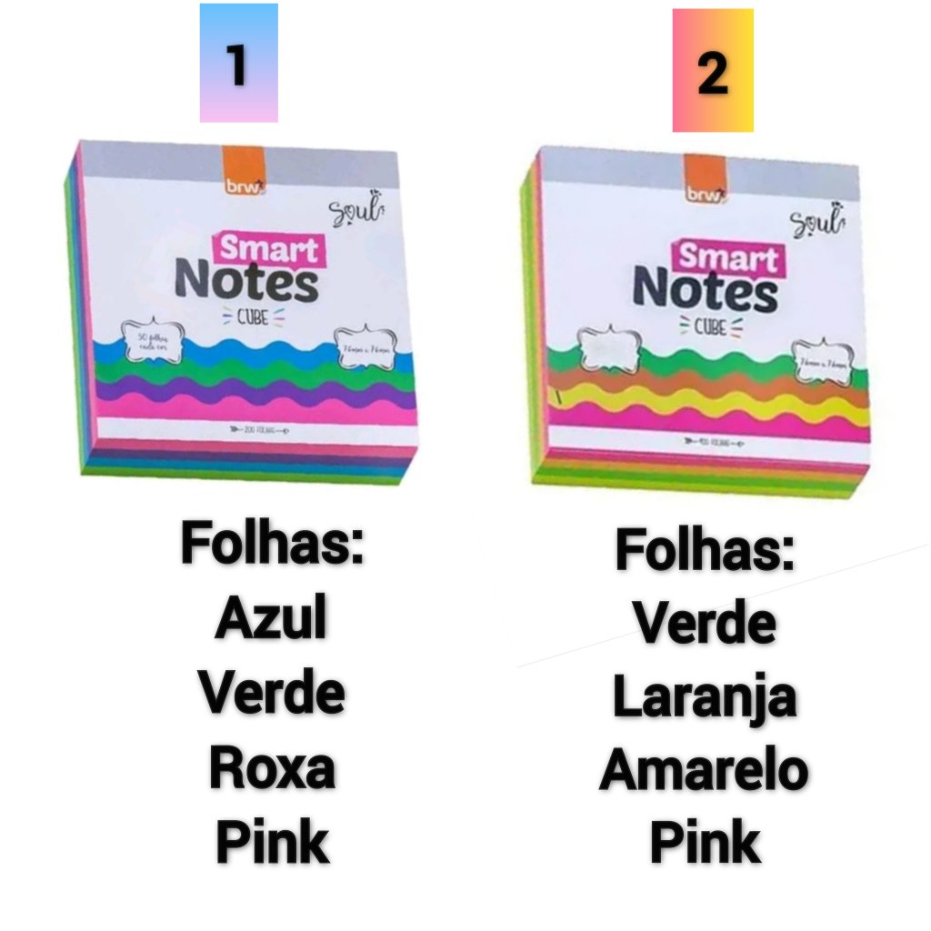 Smart Notes Cube Soul - BRW