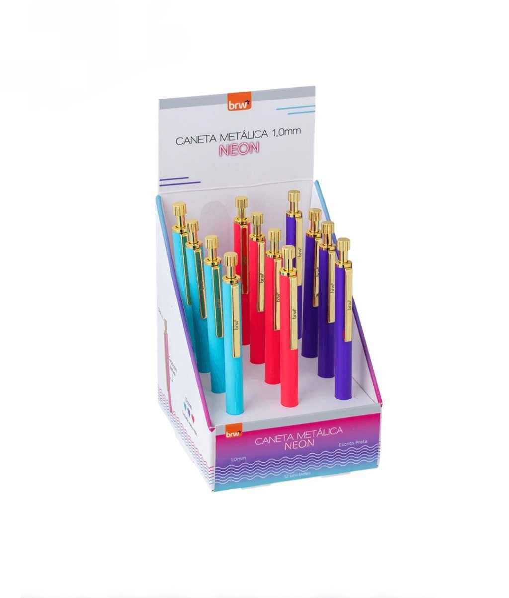 Caneta Luxo Neon - BRW 