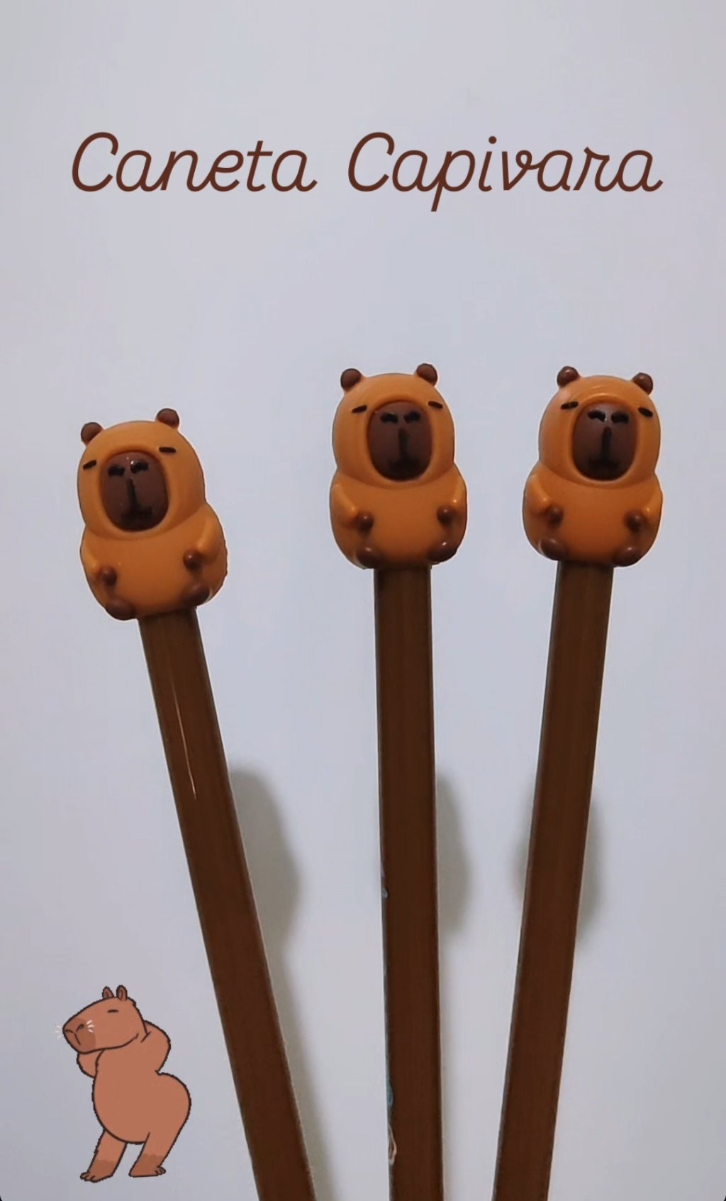 Caneta Capivara 