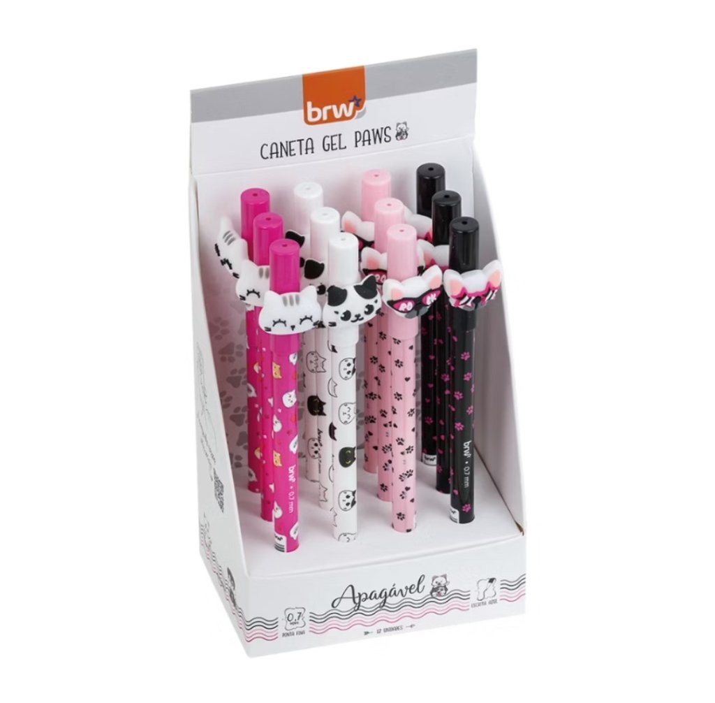 Caneta Apagável Paws - BRW 