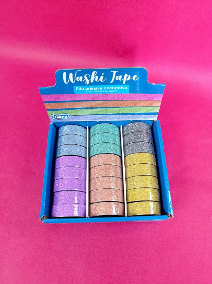 Washi Tape Glitter - Tilibra