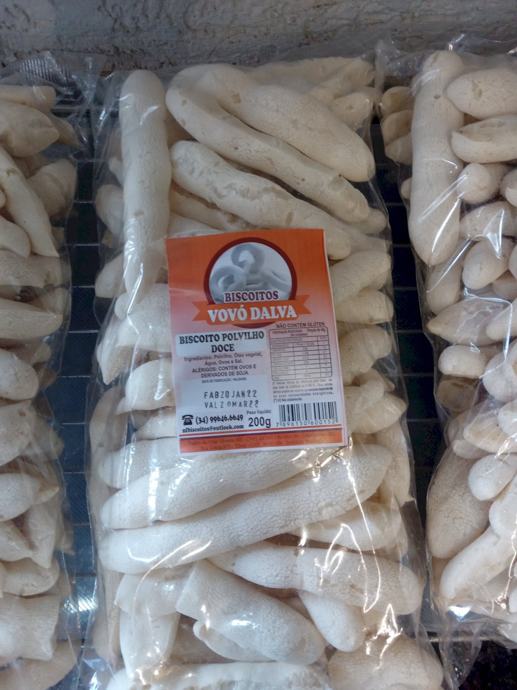 Biscoito de polvilho doce - Vovó Dalva