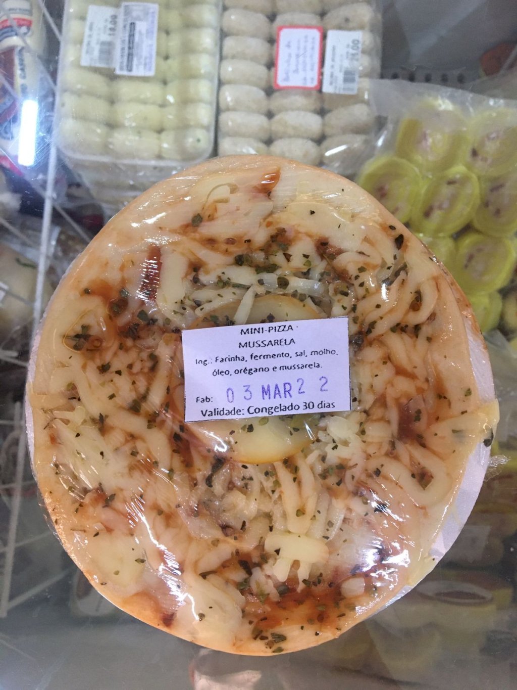 Mini Pizza Artesanal Mozarela