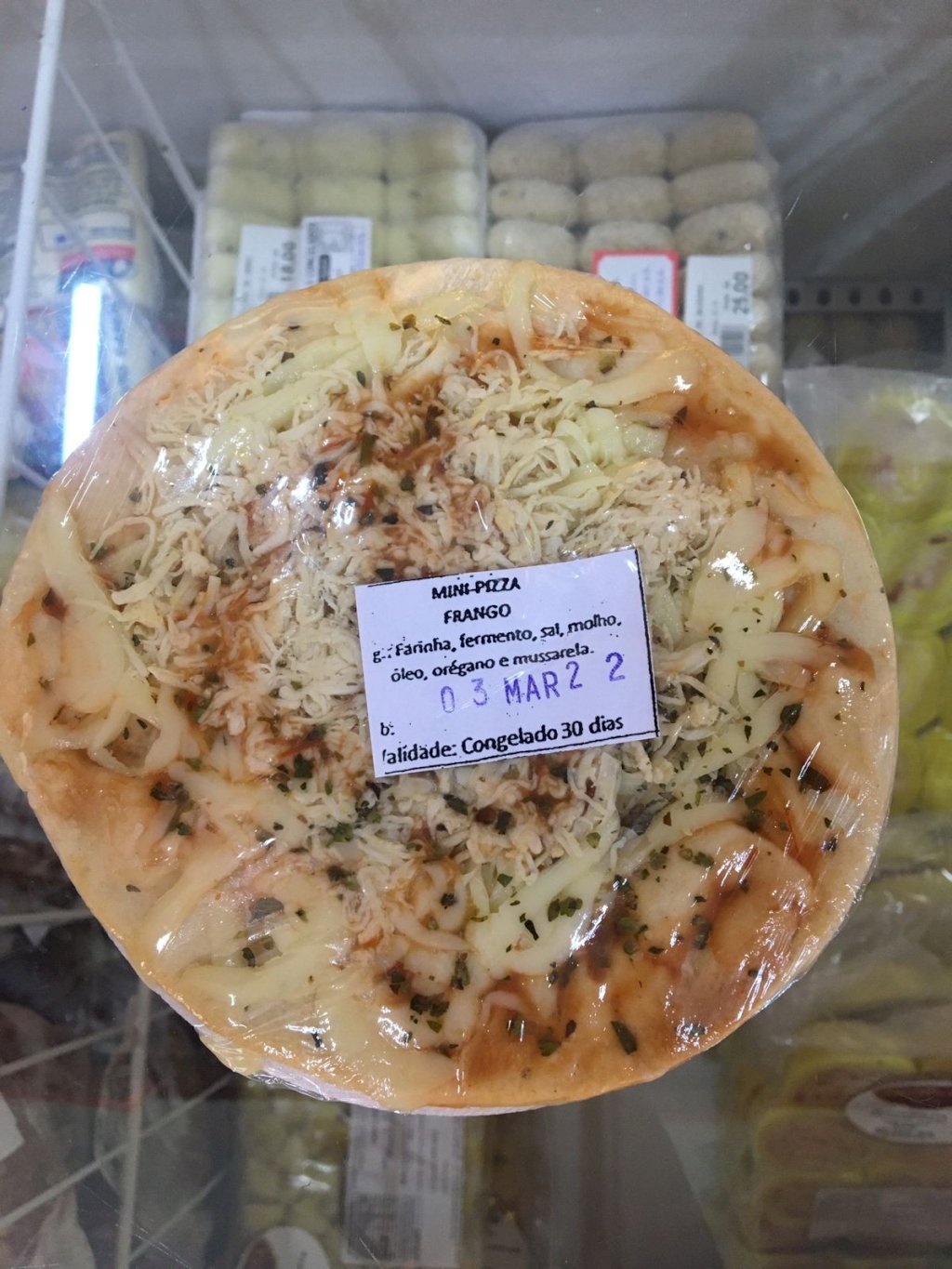 Mini Pizza Artesanal Frango