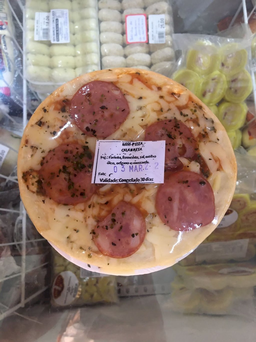 Mini Pizza Artesanal Calabreza