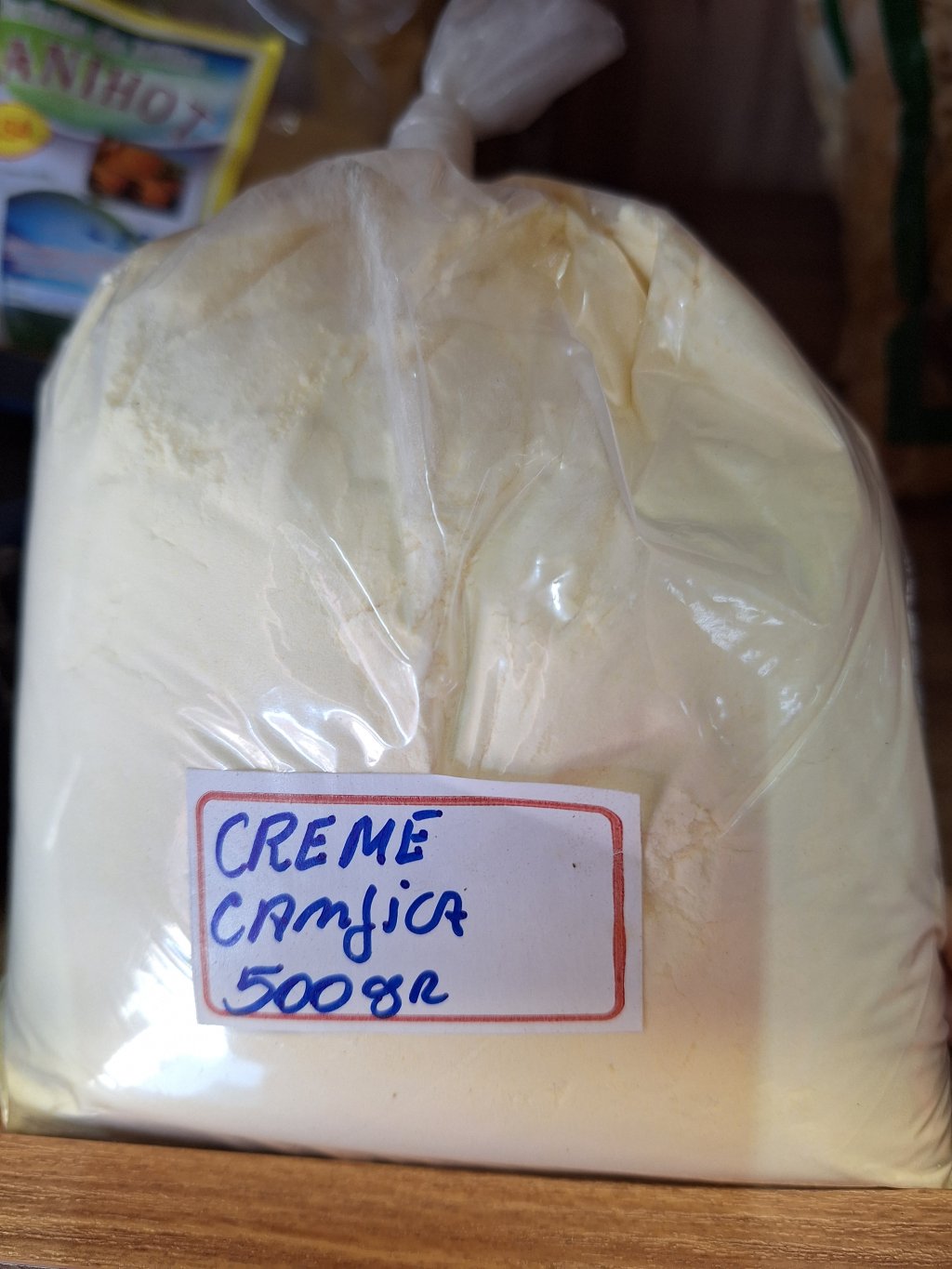 Creme canjica