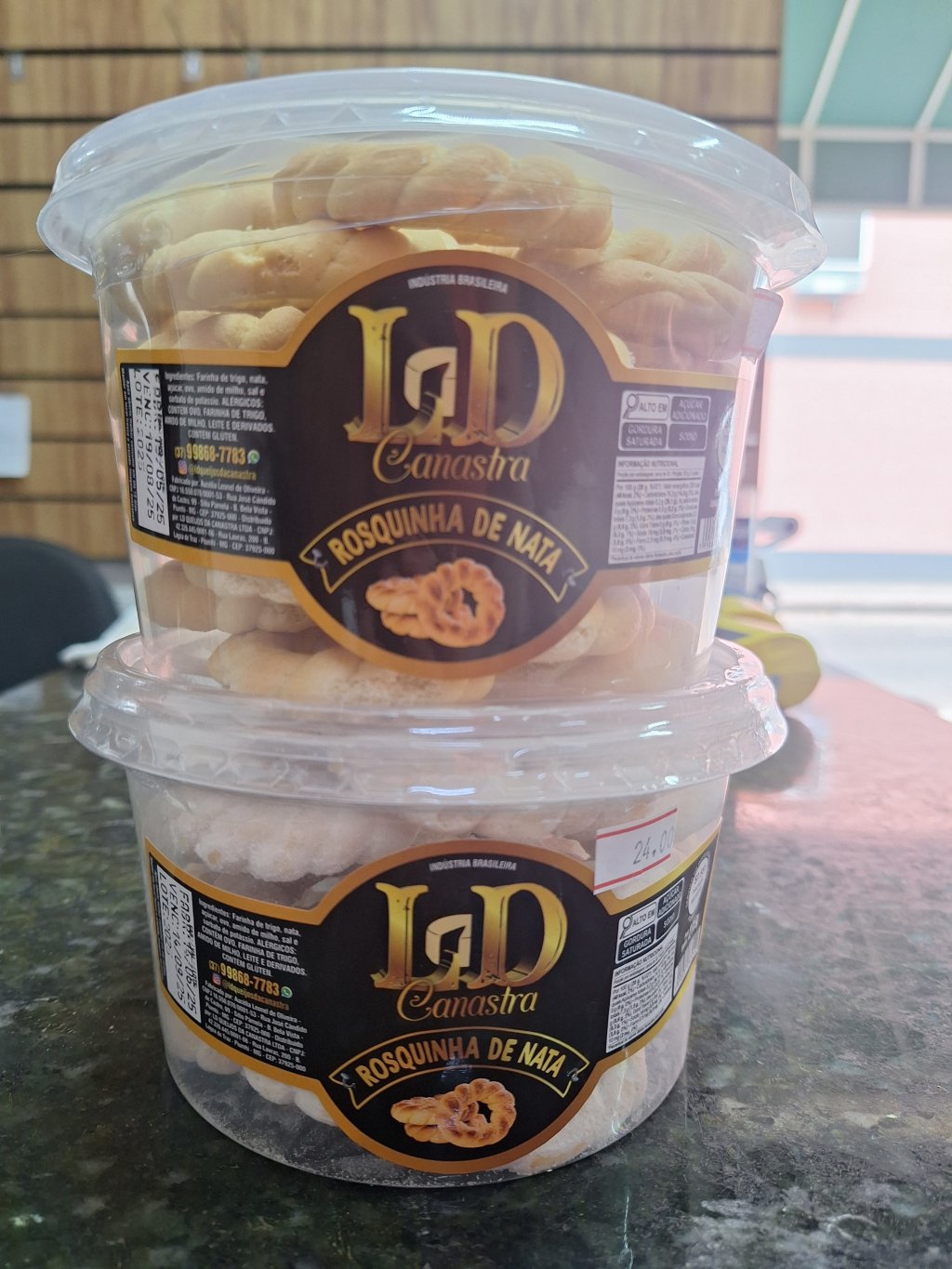 Rosquinha de Nata 215g CANASTRA