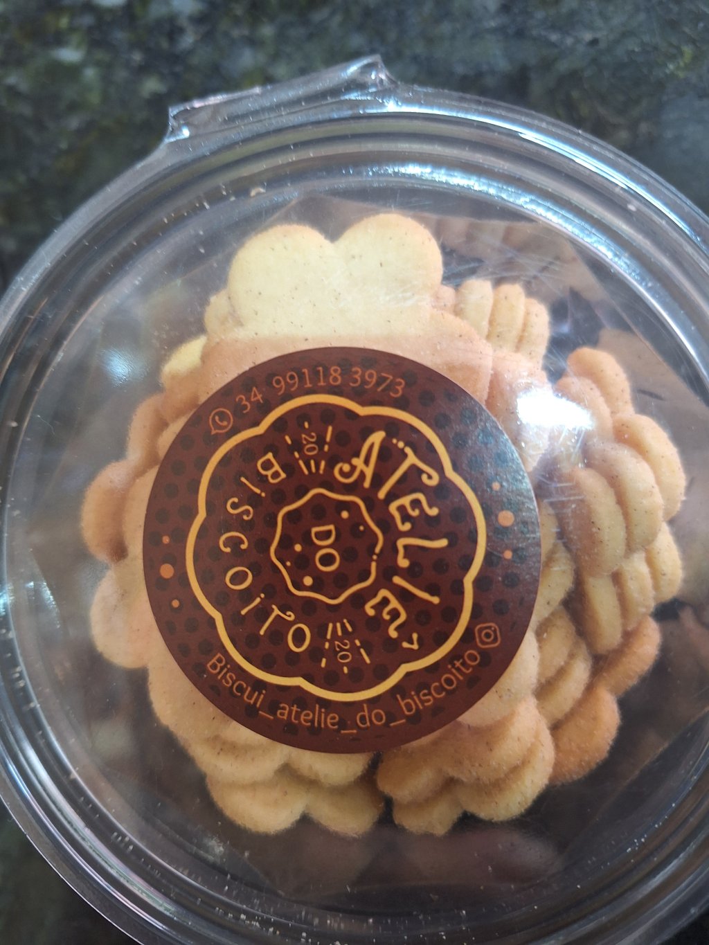 Biscoito de Nata amanteigado