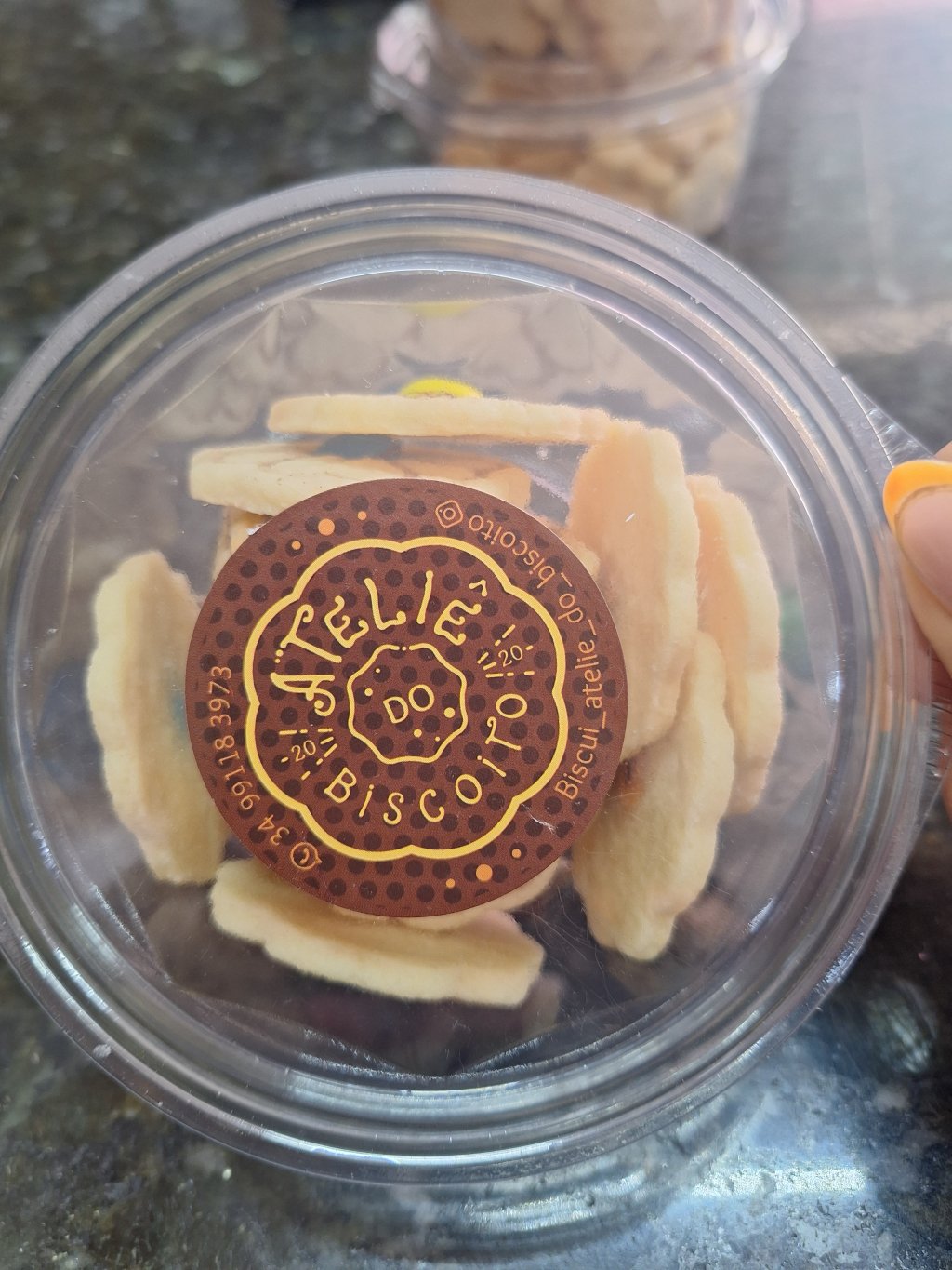 Biscoito de Nata amanteigado margarida