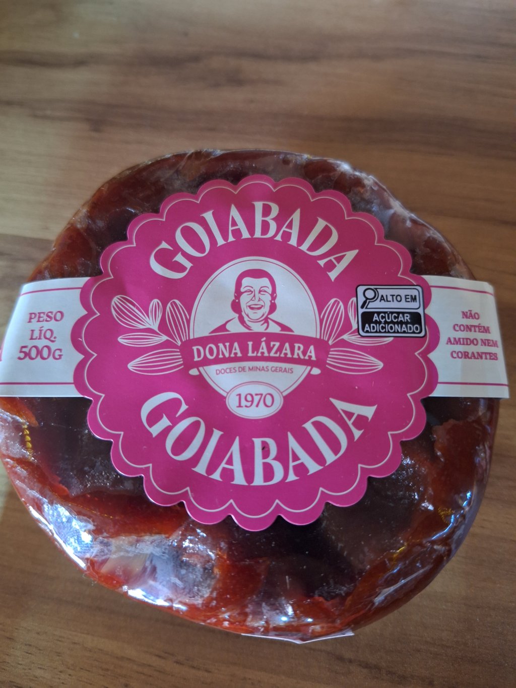 Doce Goiabada Cascão - dona Lázara 500 g