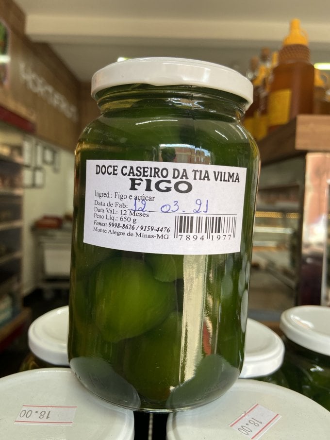 Doce de Figo - Doces Caseiros Tia Vilma 