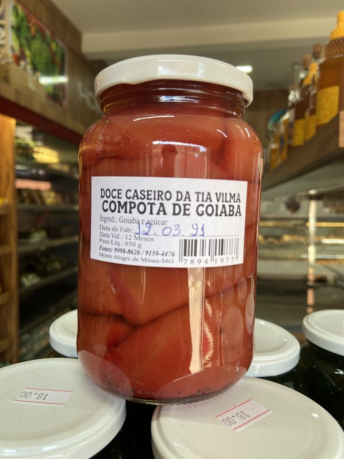 Doce Compota de Goiaba - Doces Caseiros Tia Vilma 