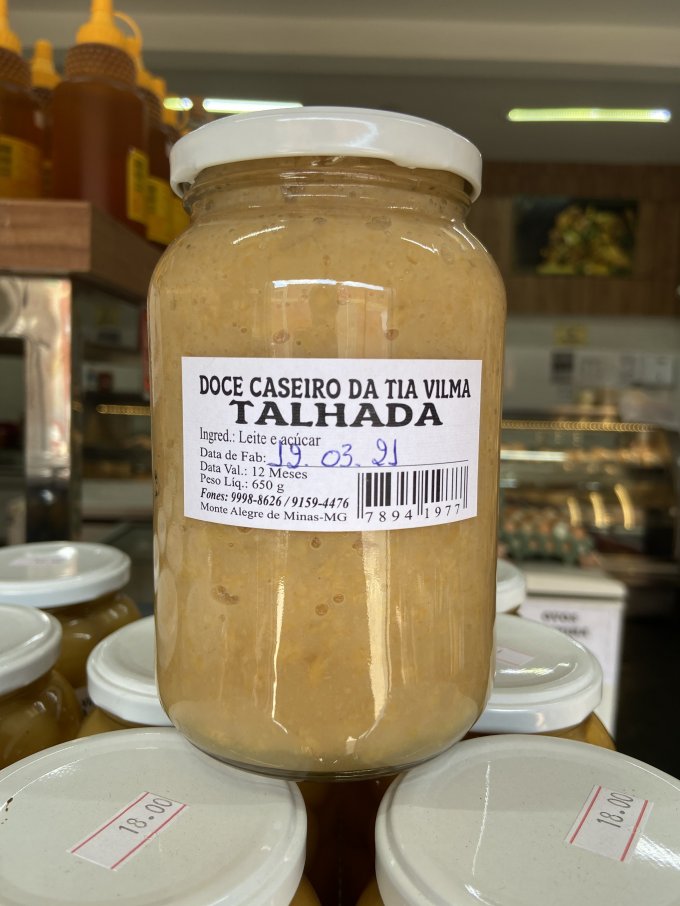 Doce de Talhada - Doces Caseiros Tia Vilma 
