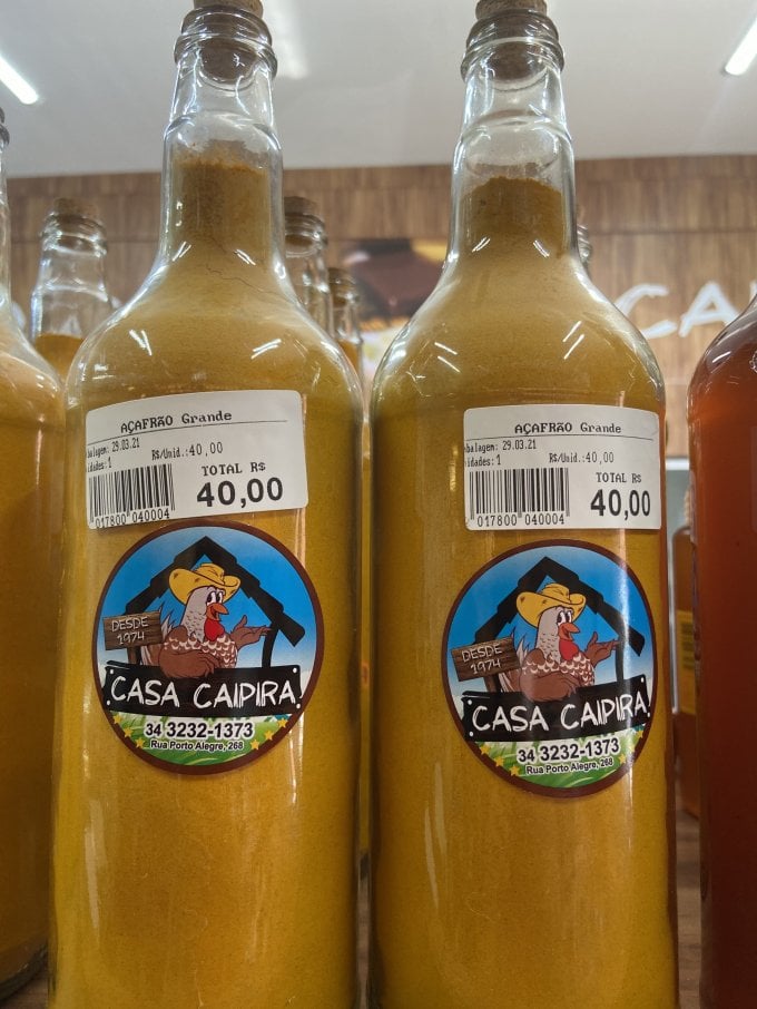 Açafrão Grande - Casa Caipira