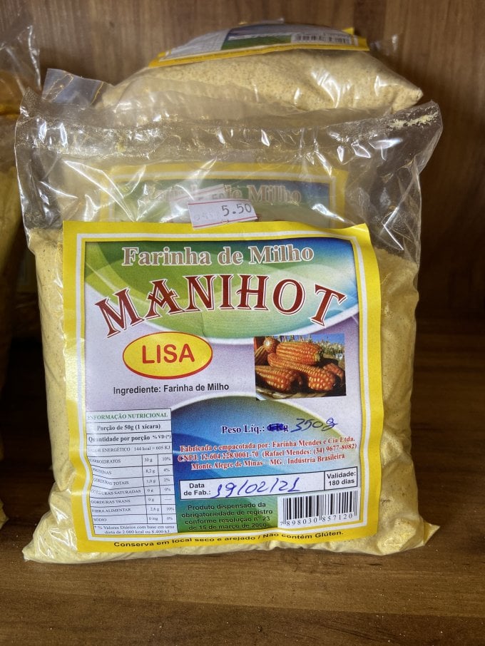 Farinha de Milho Lisa - Manihot