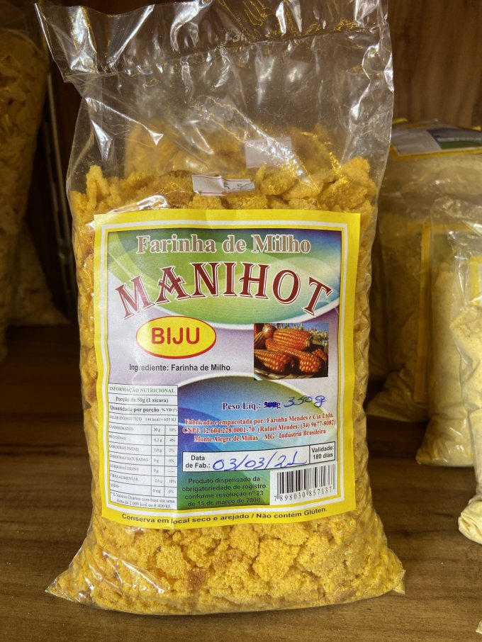 Farinha de Milho Biju - Manihot