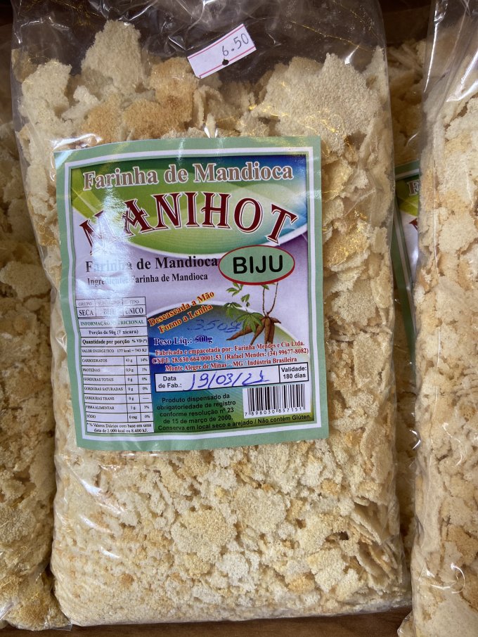 Farinha de Mandioca Biju - Manihot