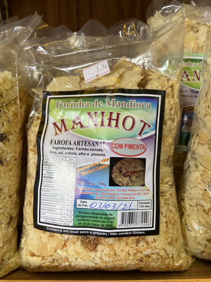 Farinha de Mandioca com Pimenta - Manihot