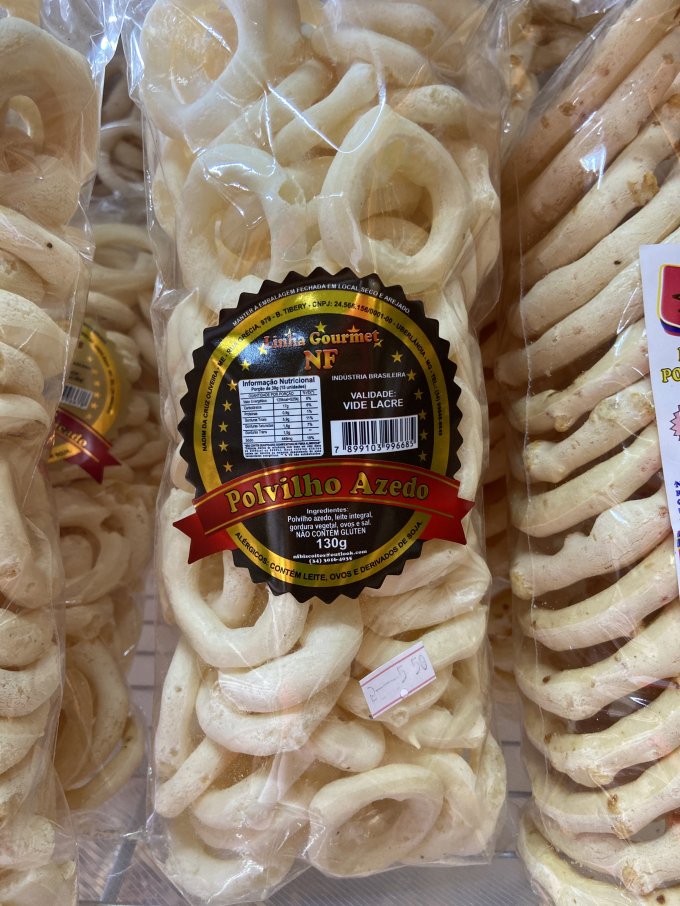 Biscoito de Polvilho Azedo - Linha Gourmet NF 