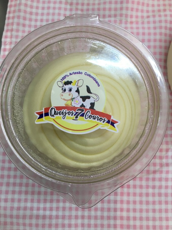 Queijo Colombiano Caseiro  - Grande (370 g)