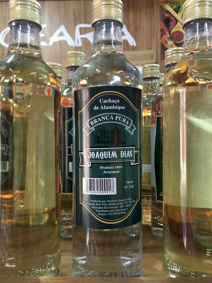 Cachaça Joaquim Dias- Branca Pura 