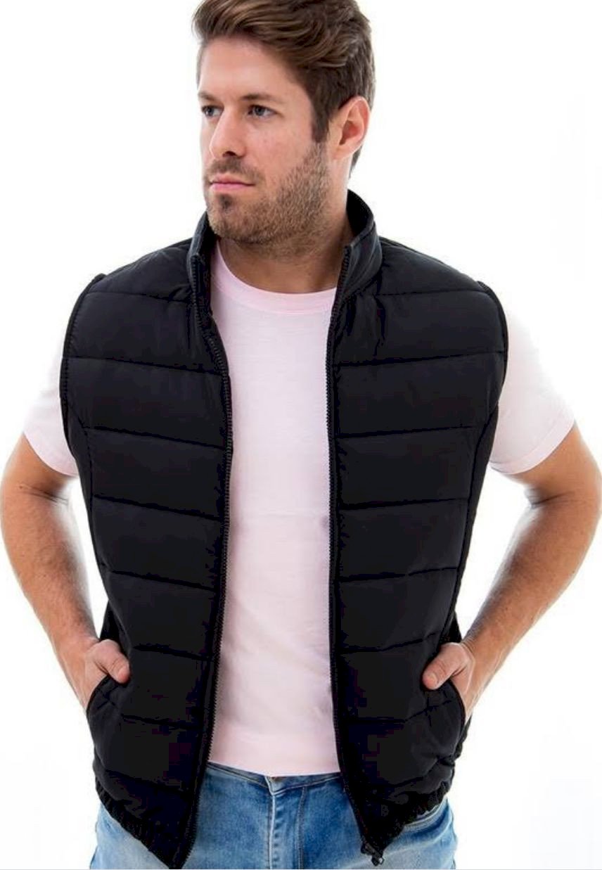 COLETE PUFFER MASCULINO