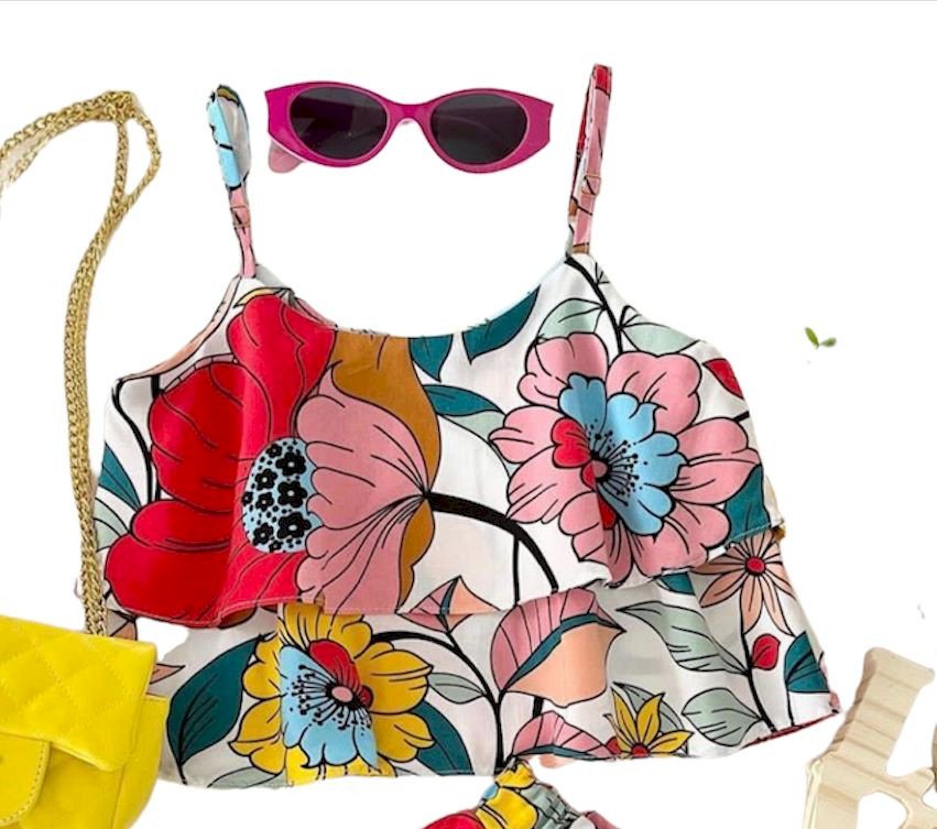 REGATA ALÇA COM BABADO INFANTIL