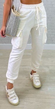 MODELAGEM CALÇA JOGGER CARGO MOLETOM FEMININO