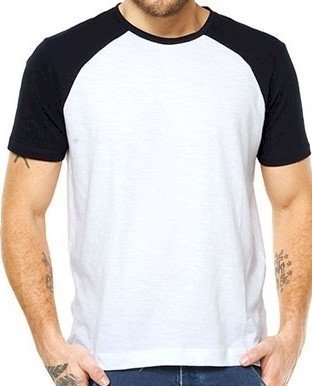 CAMISETA MANGA RAGLAN COM MANGA CURTA E LONGA
