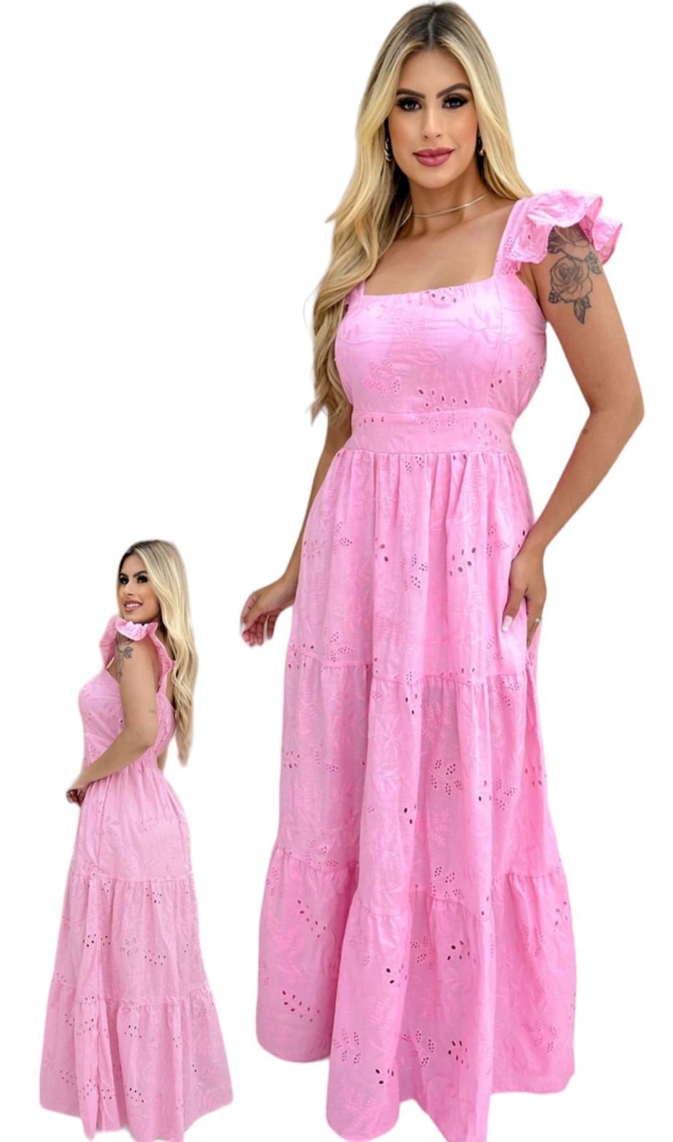 MODELAGEM  VESTIDO LONGO ALÇA TRÊS MARIAS 2