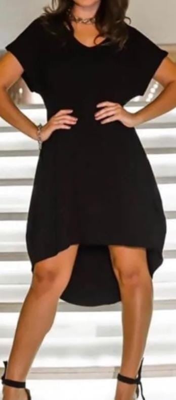 MODELAGEM VESTIDO DECOTE V COM MANGA 