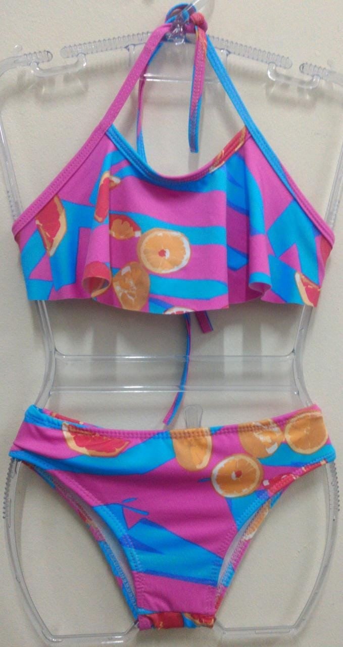 BIQUINI COM BABADO INFANTIL