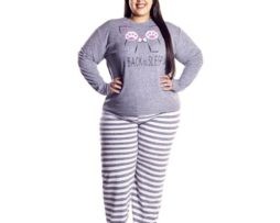 PIJAMA LONGO PLUS SIZE