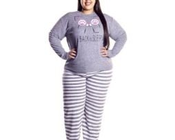 PIJAMA LONGO PLUS SIZE