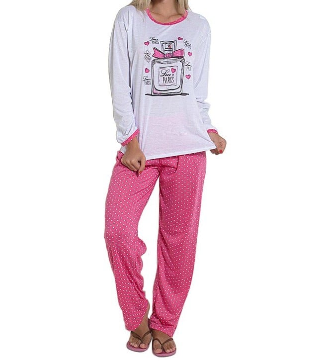 PIJAMA LONGO FEMININO