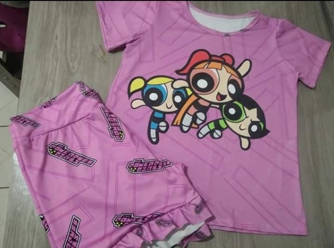 SHORTS DOLL INFANTIL COM MANGA