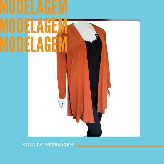 CARDIGÃ PLUS SIZE