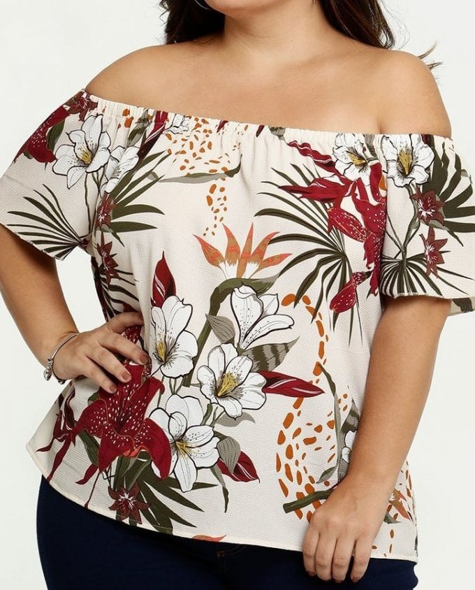 MODELAGEM BLUSA CIGANA PLUS SIZE